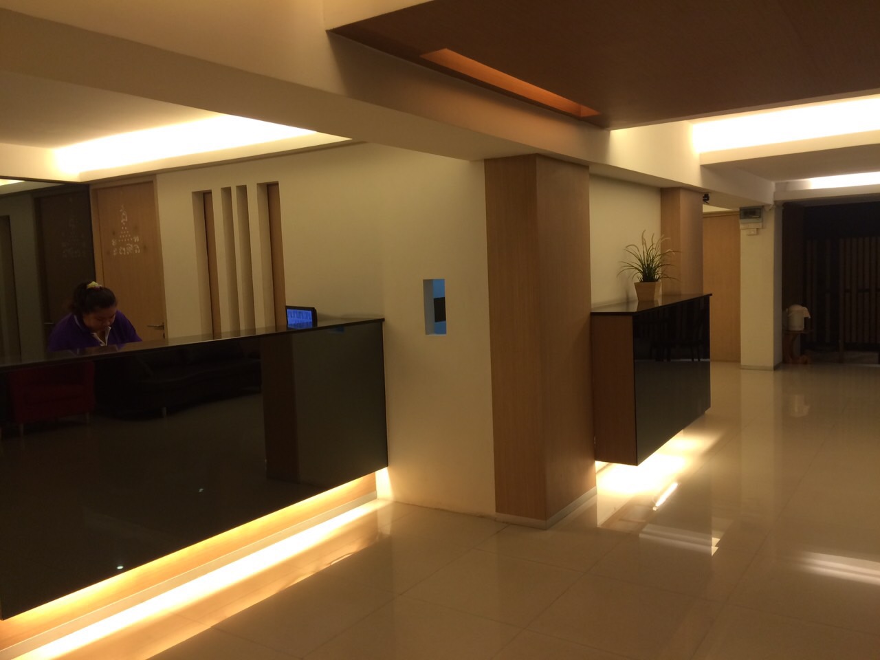 [photo of hotel lobby]